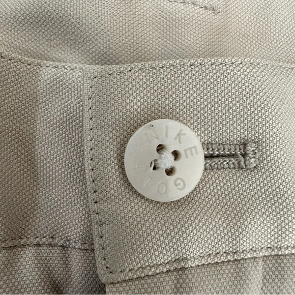 Nike Men's Golf FITDRY Pleated Chino Khaki Shorts Size 38 GUC - Picture 8 of 9